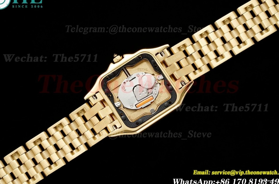 Ladies Dial Secrete Panthere YG YG AF Dia Mop Quartz 27mm De 0426